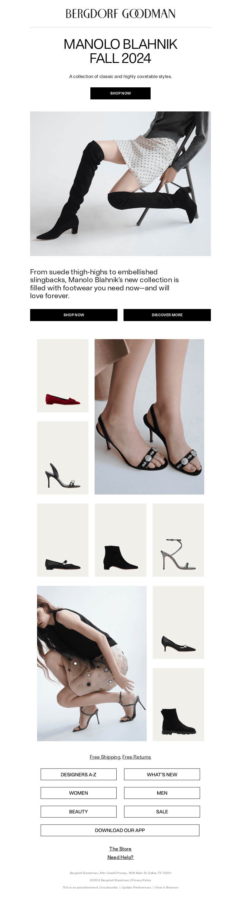 New: MANOLO BLAHNIK