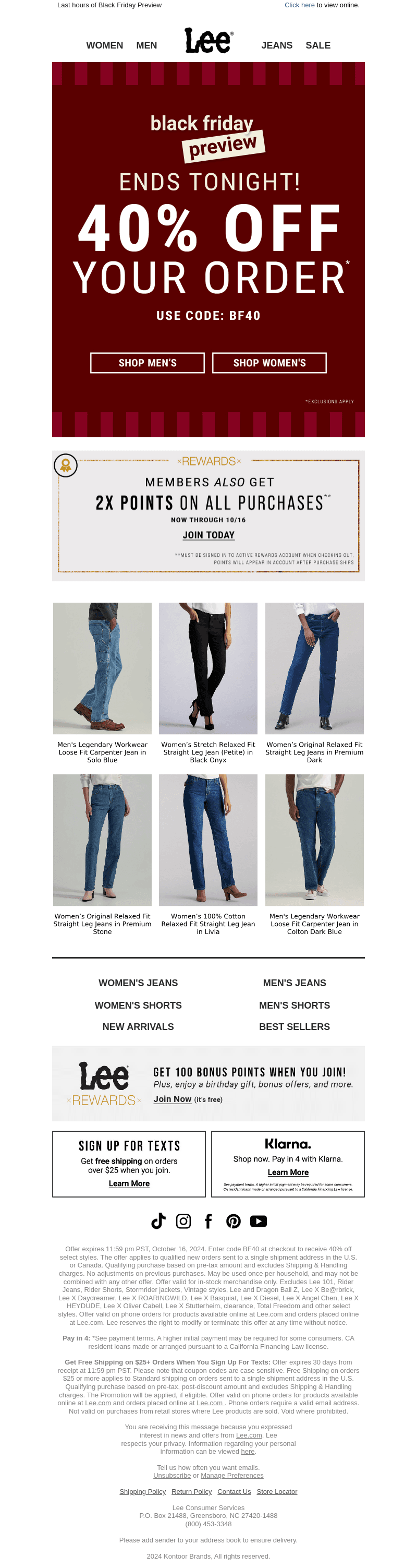 40% off ending soon!