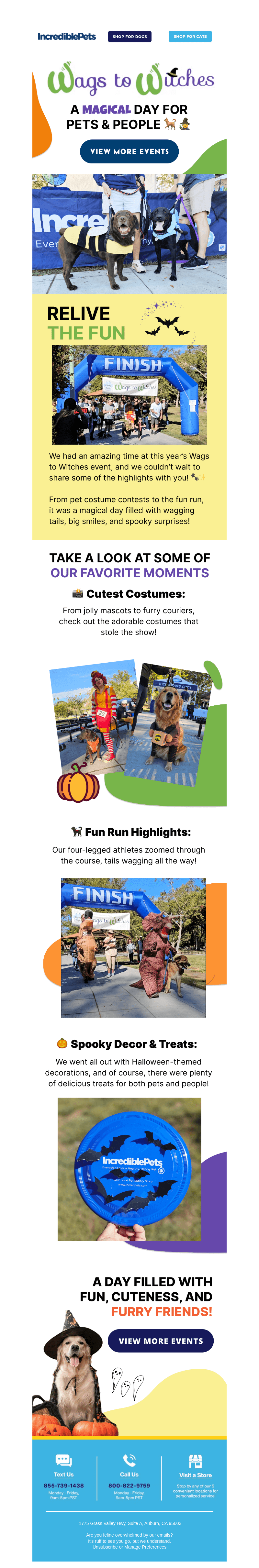 [RECAP] Wags to Witches Fun Run 🦮🏃