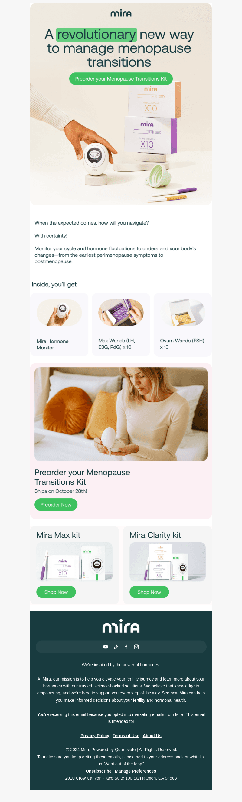 Preorder our NEW Menopause Transitions Kit