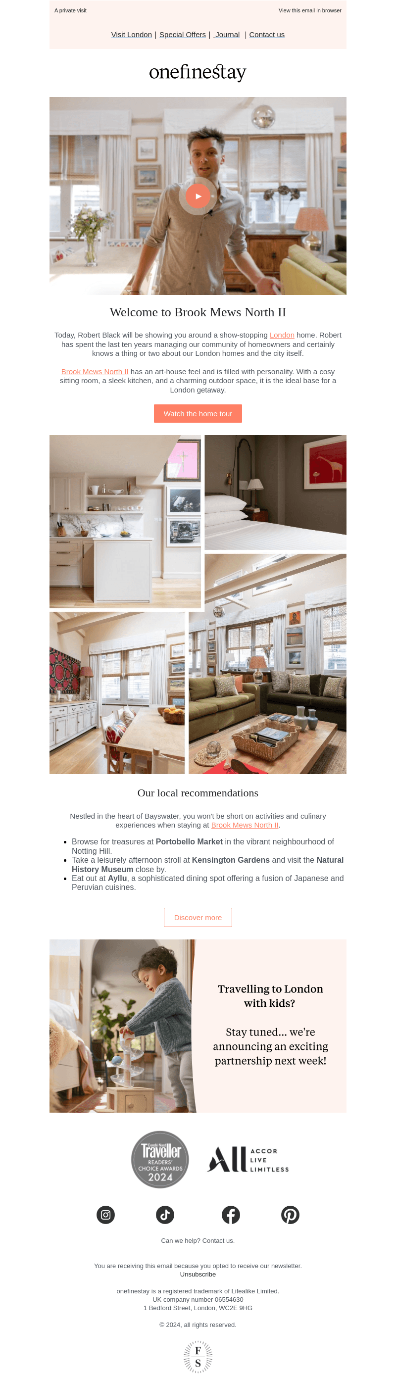 Our next home tour!