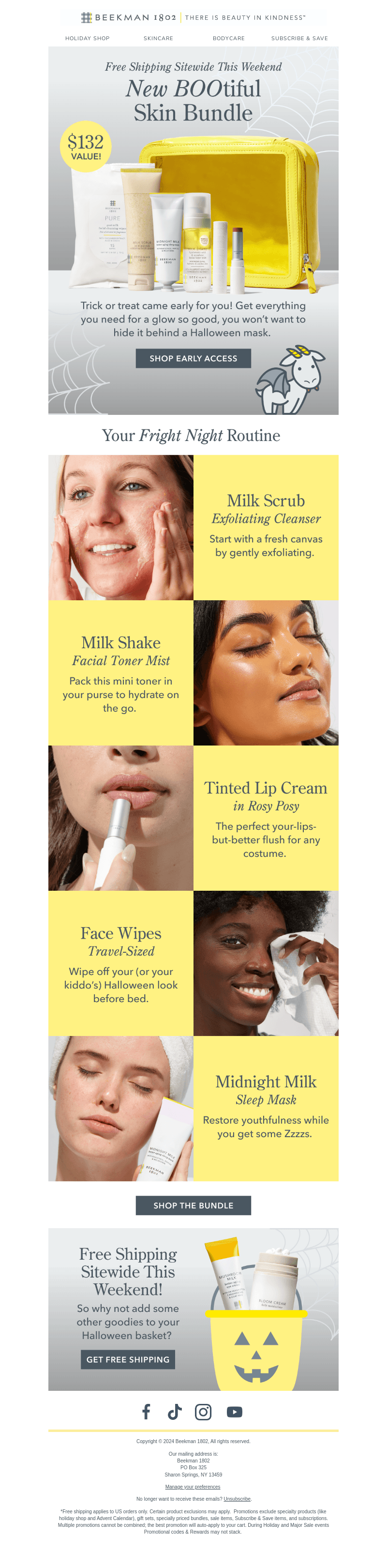 VIP Early Access: BOOtiful Skin for Under $100 👻