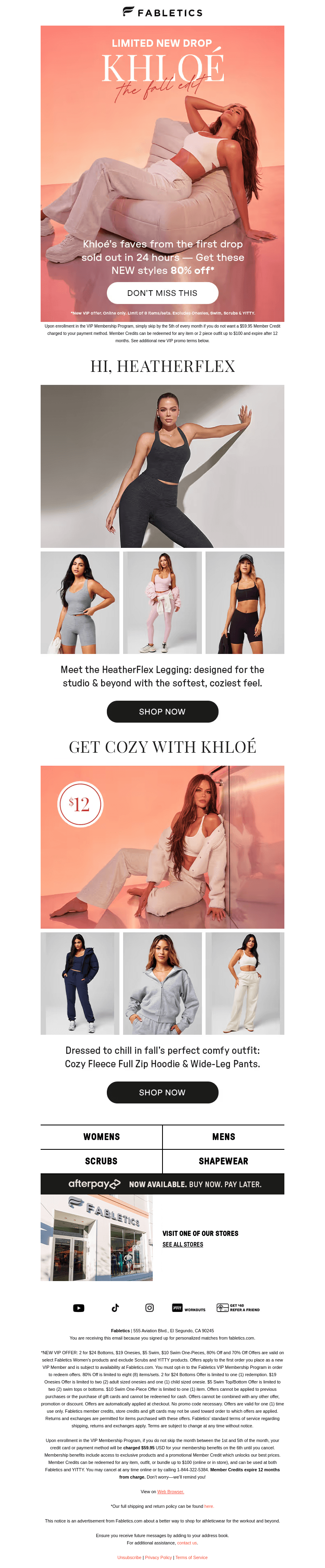 Just in: MORE fall faves from Khloé 👀