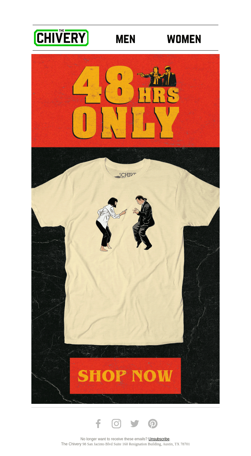 All New 48 Hour Tees Just Dropped!
