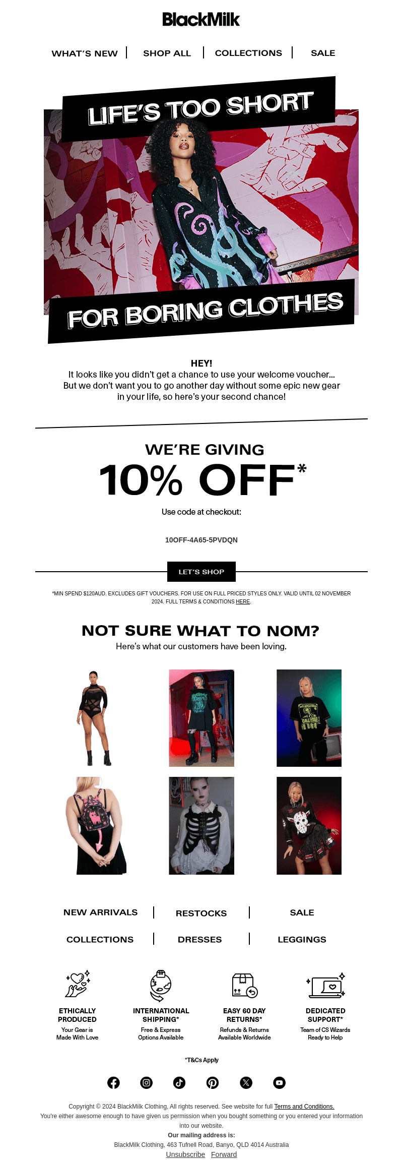 10% off discount inside 💌