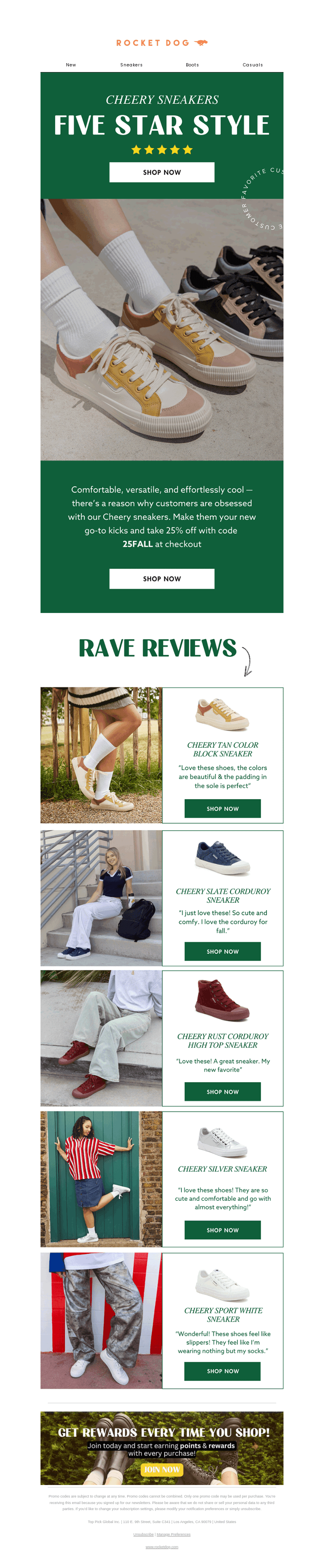 "Love them! Comfortable and stylish"