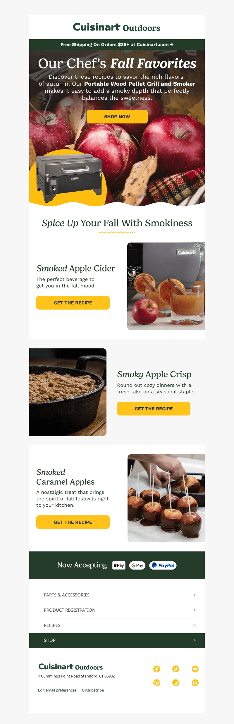 Chef's picks: Fall delights 🍎