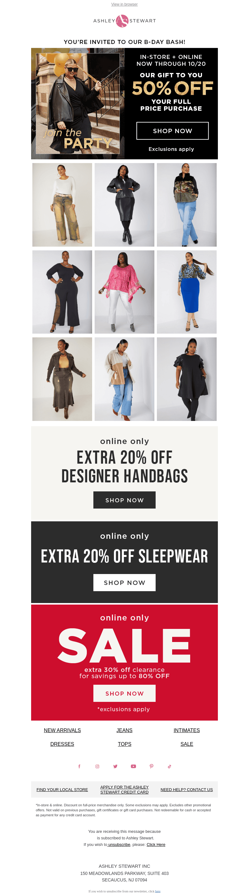 🎉 50% off for our birthday!