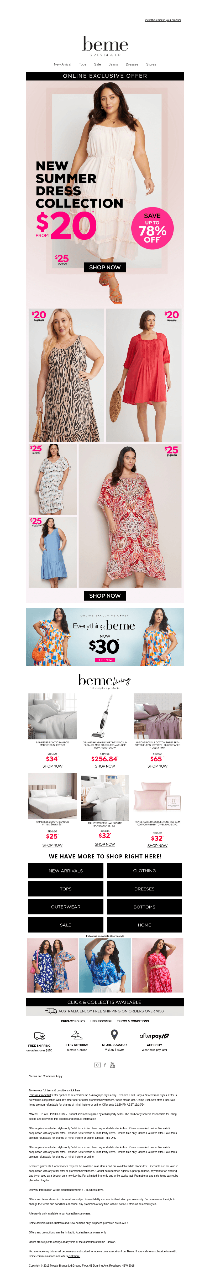 Dresses from $20* | Today only