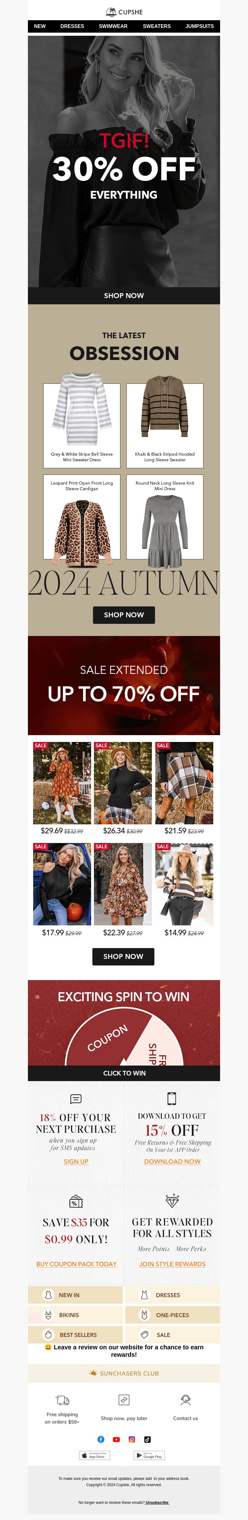 ICYMI: EXTRA 30% OFF Your Wishlist! 👀