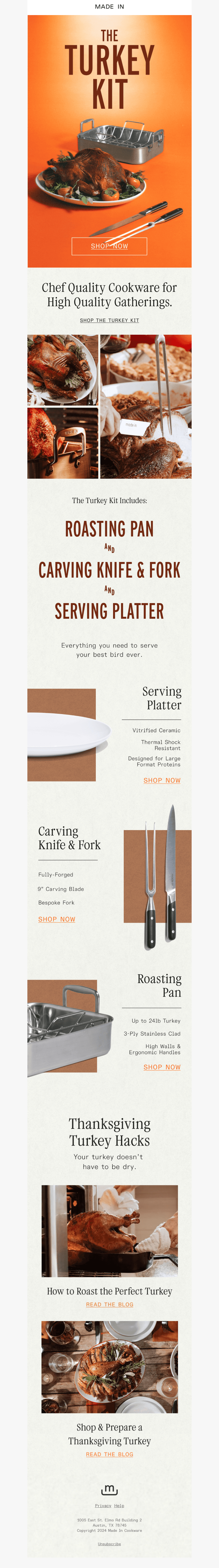 Introducing The Turkey Kit 🦃🦃 - One set for all your Thanksgiving needs