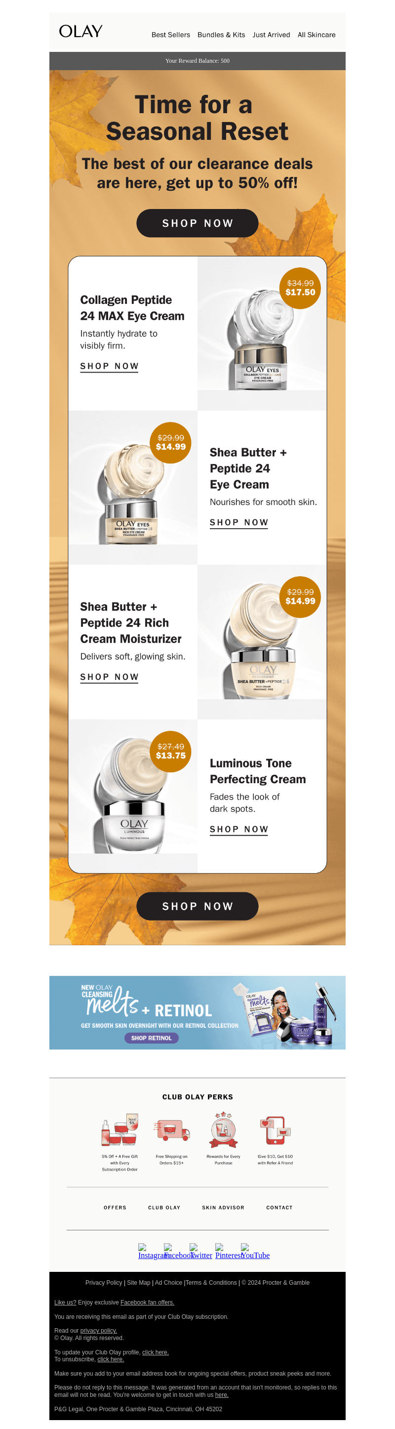 Fall Into Savings Up To 50% Off