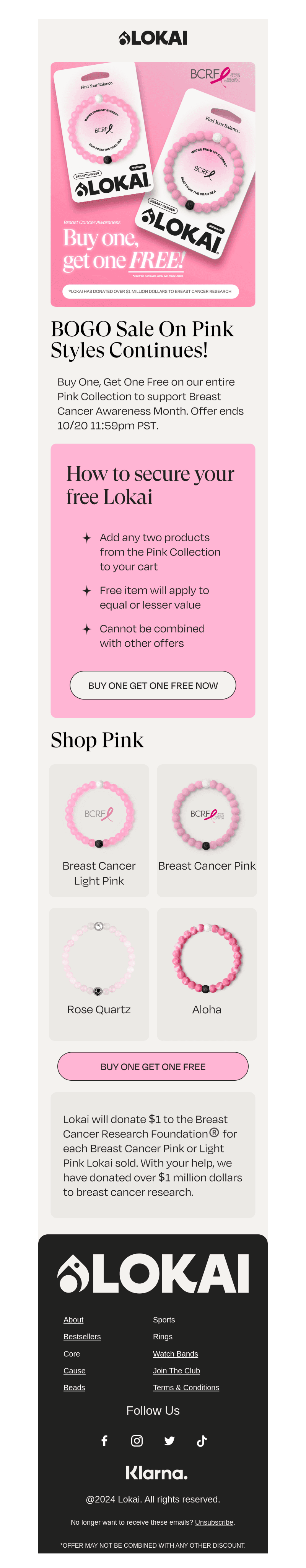 BOGO Sale Continues!