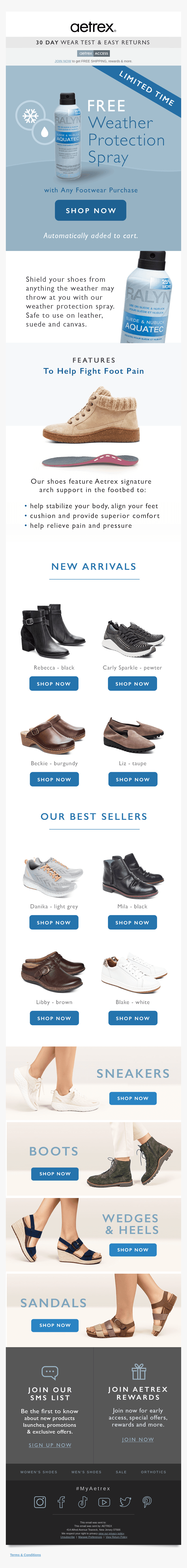 FREE GIFT WITH ANY SHOE PURCHASE 🎁