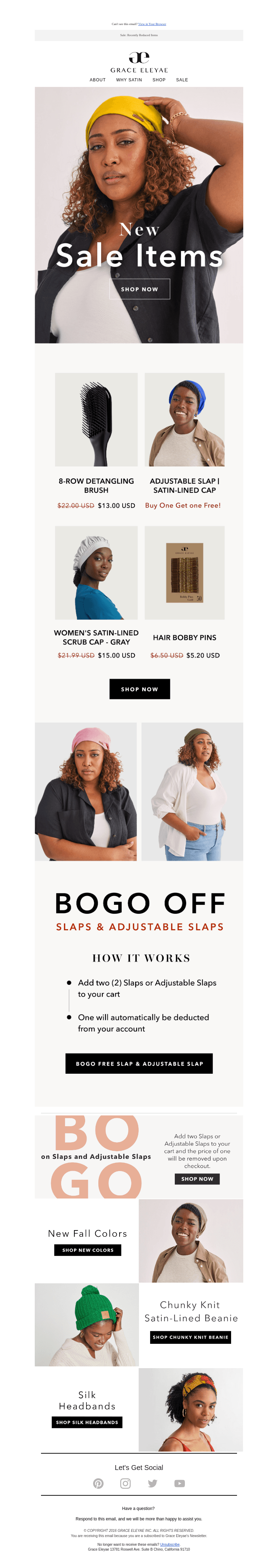 New Sale Items
