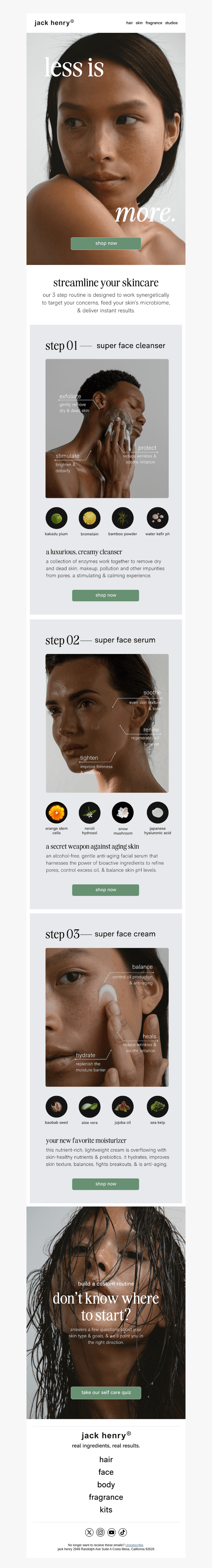 Streamline Your Skincare