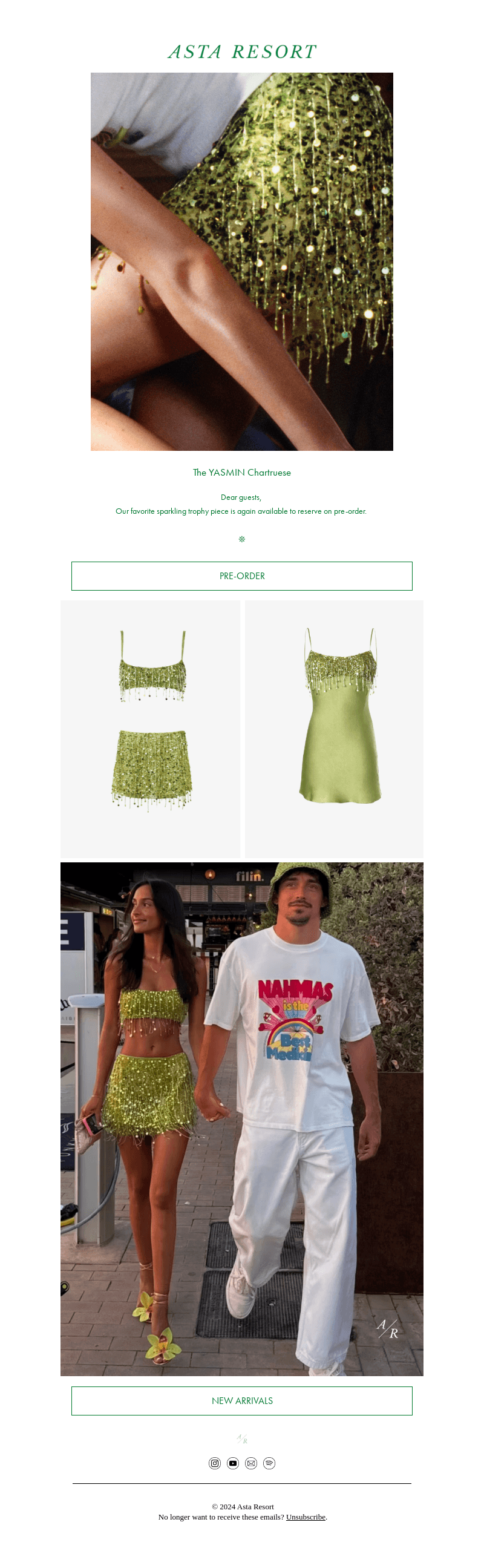 RESTOCK ✶ THE YASMIN CHARTREUSE