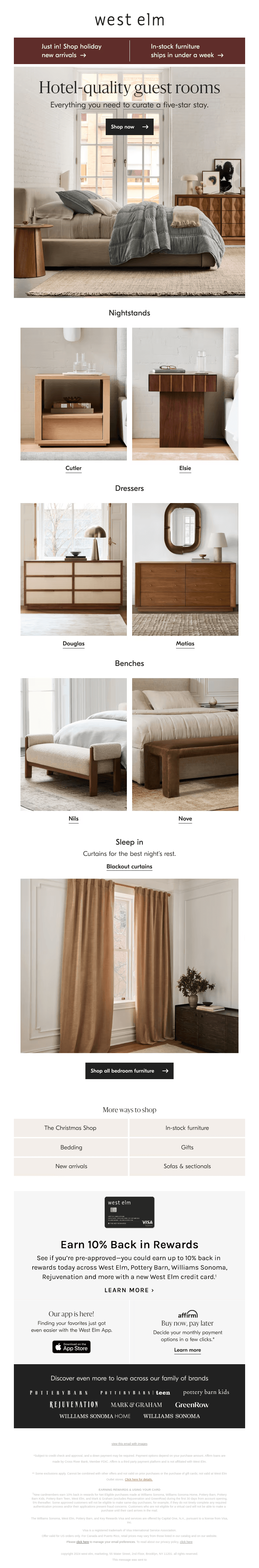 Create a top-tier guest suite