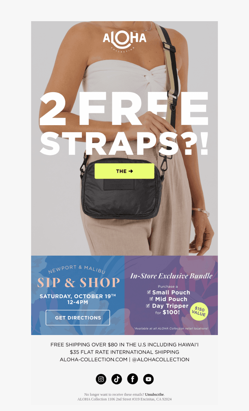 Your FREE Straps are Waiting 🤩