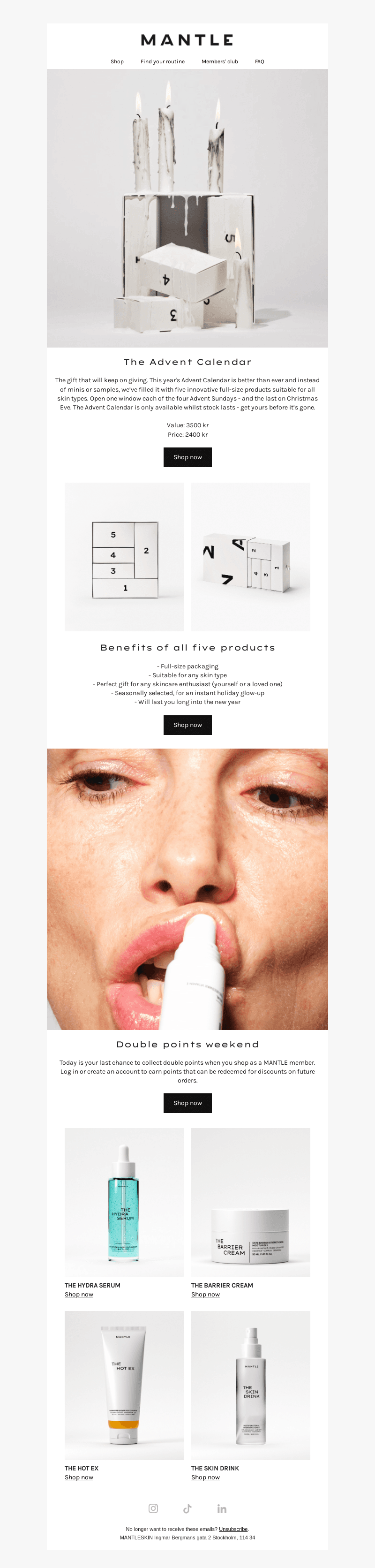 The Advent Calendar – save 30%