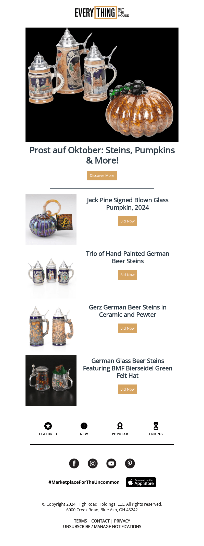 🎃🍂 Prost auf Oktober: Steins, Pumpkins & More!