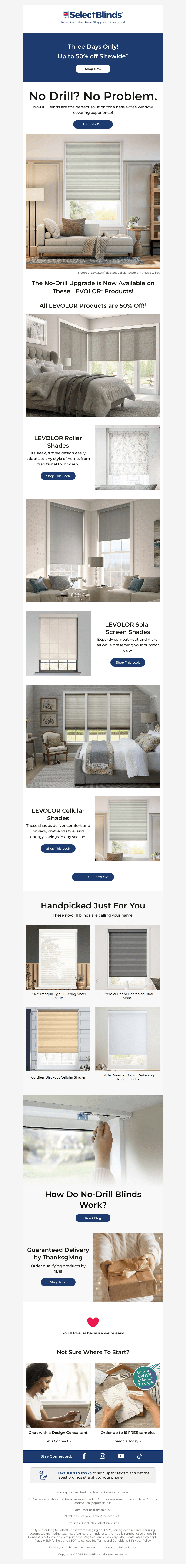 Easy Installation 🤝 No Drill Blinds