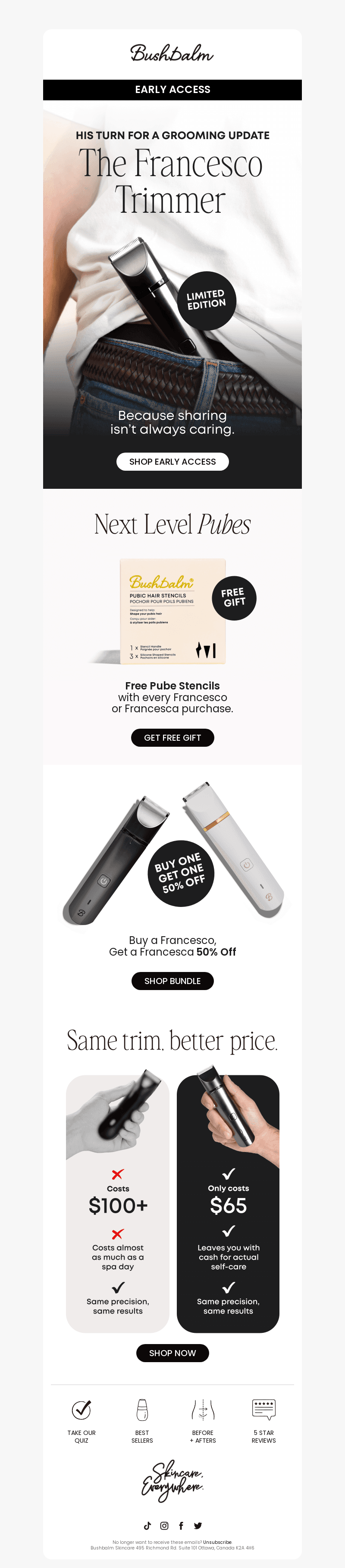 EARLY ACCESS: The Francesco Trimmer 🪒