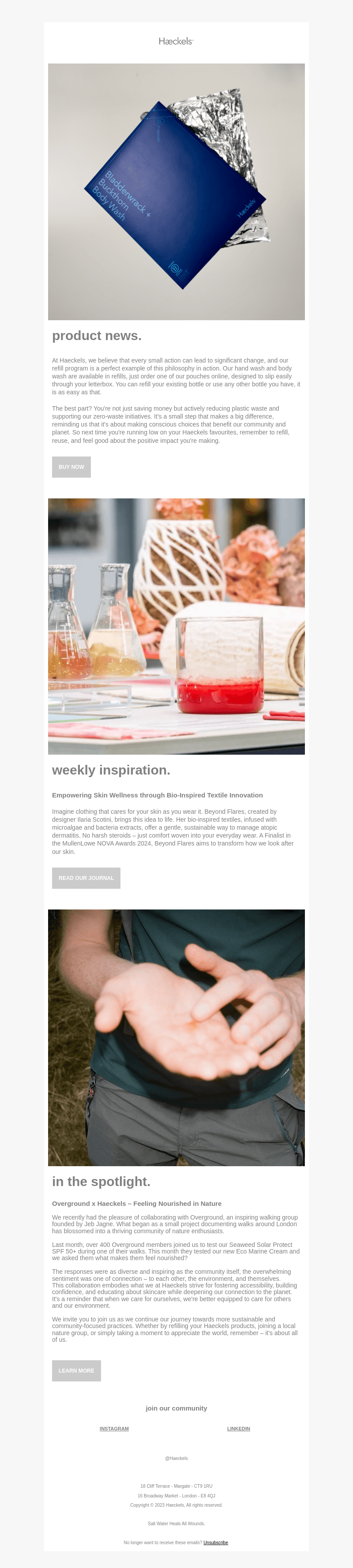 Haeckels email from Sun, Oct 20, 2024