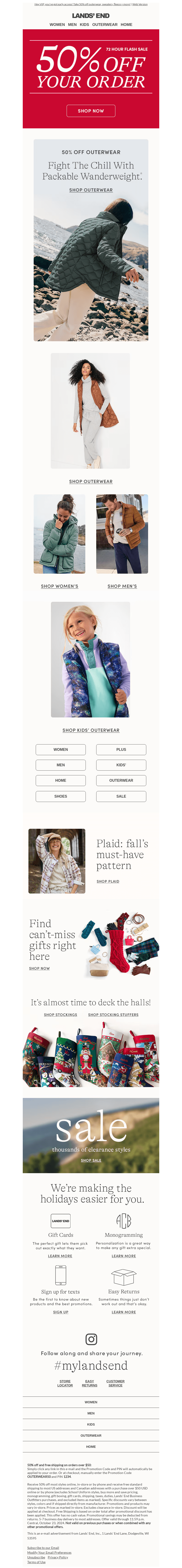 VIP EARLY ACCESS: 50% off Sitewide!