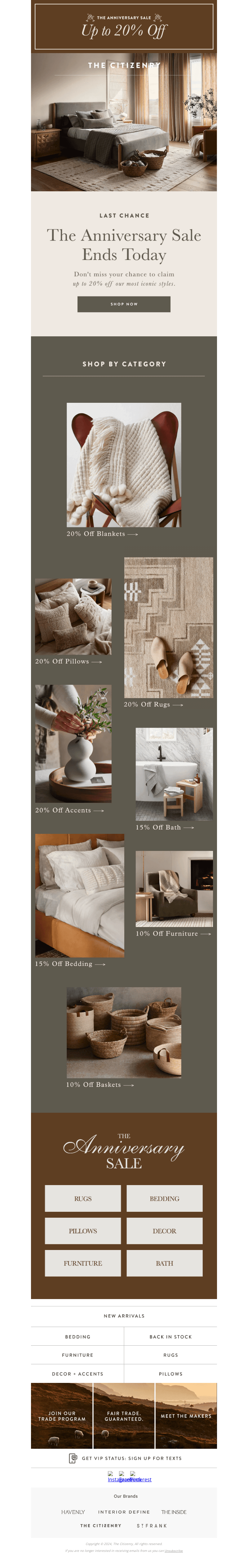 Last Call: Up To 20% Off