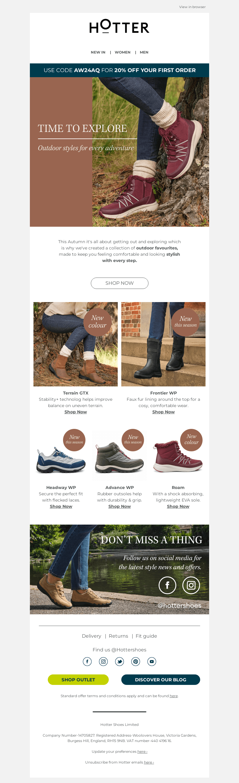 Time to explore | Outdoor styles for every adventure
