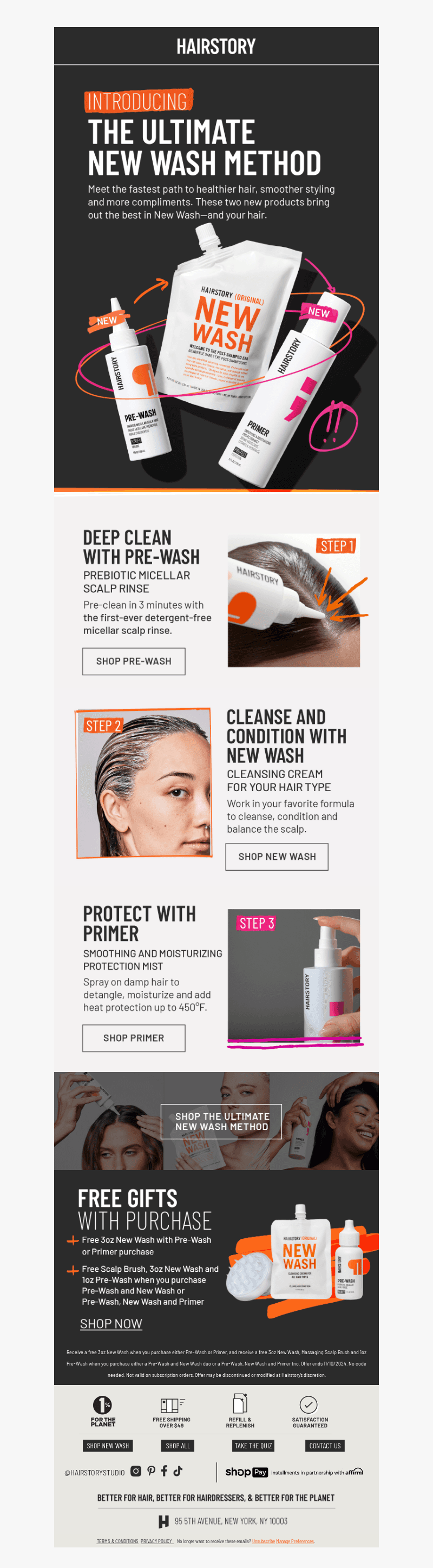 Get to know 👉The Ultimate New Wash Method  👈