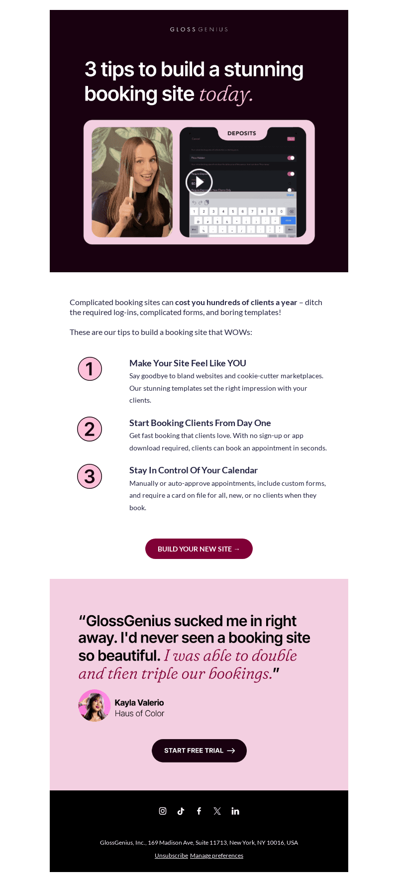 Does your booking website have it all?