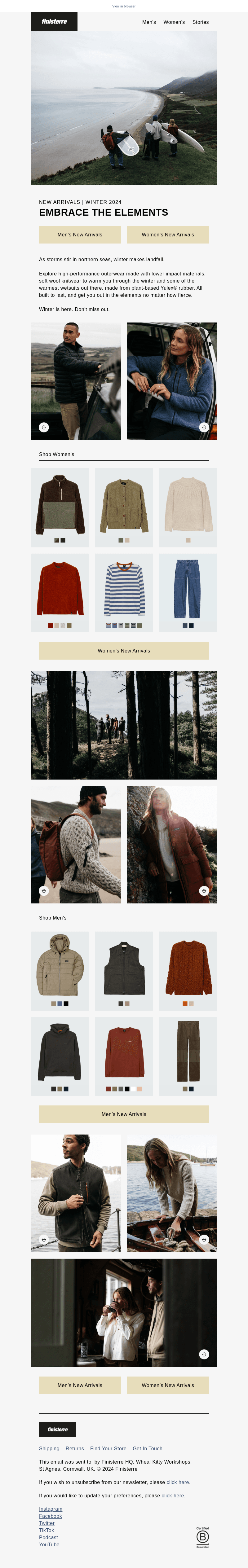 New Arrivals | Winter 2024