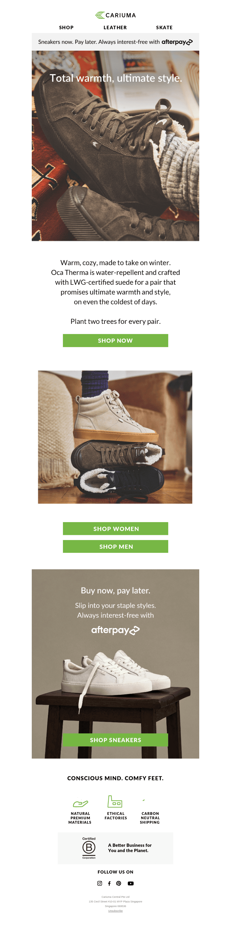 NEW: Weatherproof Sneakers
