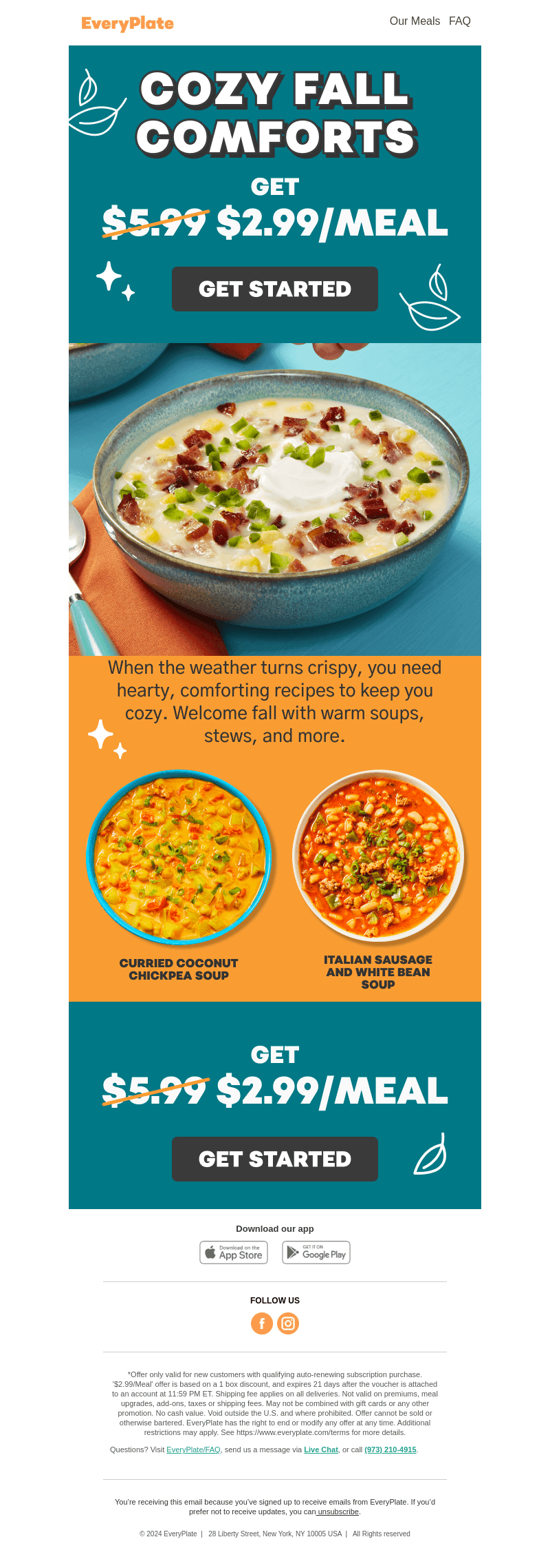 SOUPer savings: $2.99/meal🤑🥣