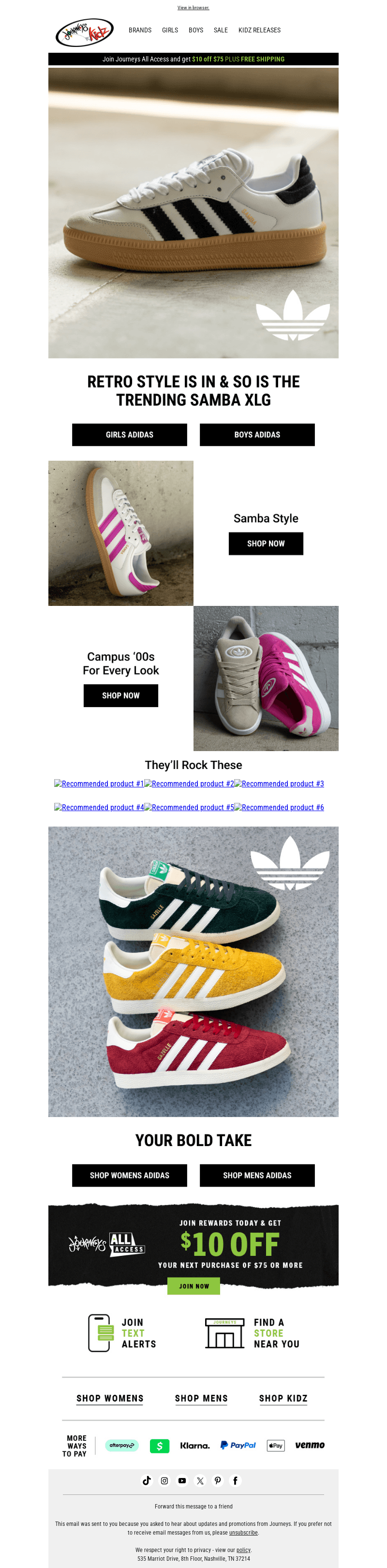 In Our 3 Stripes Era ✌️