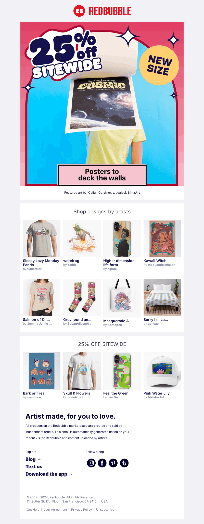 25% off your holiday wishlist