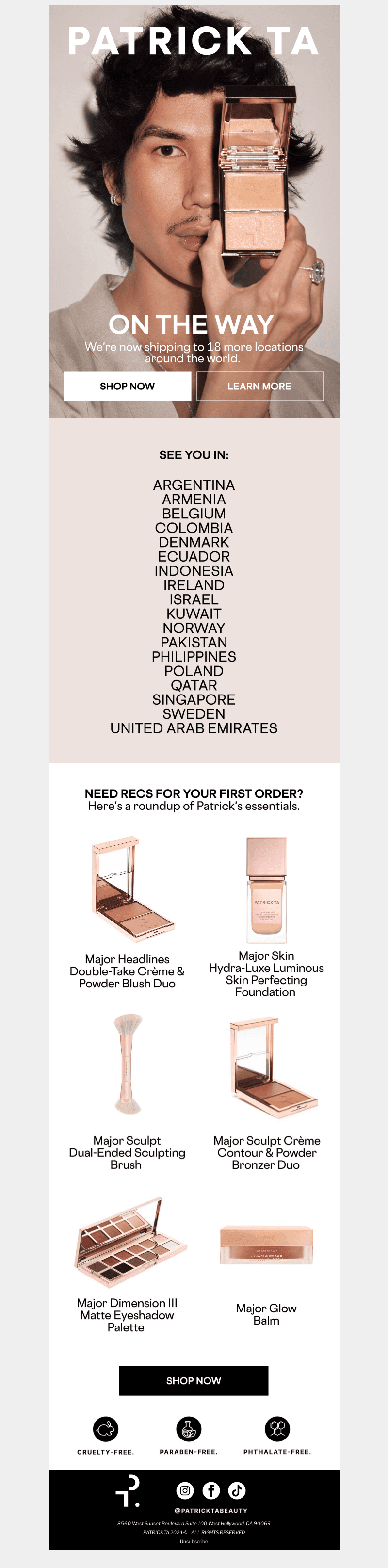 Now Shipping to More Locations ✈️