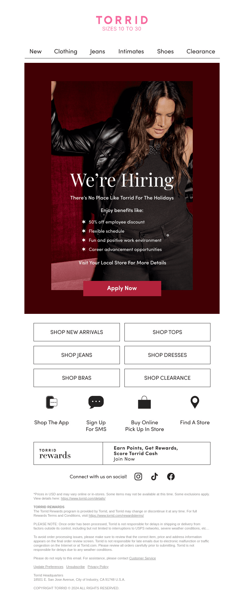 📣 We're hiring for the holidays! 🌟