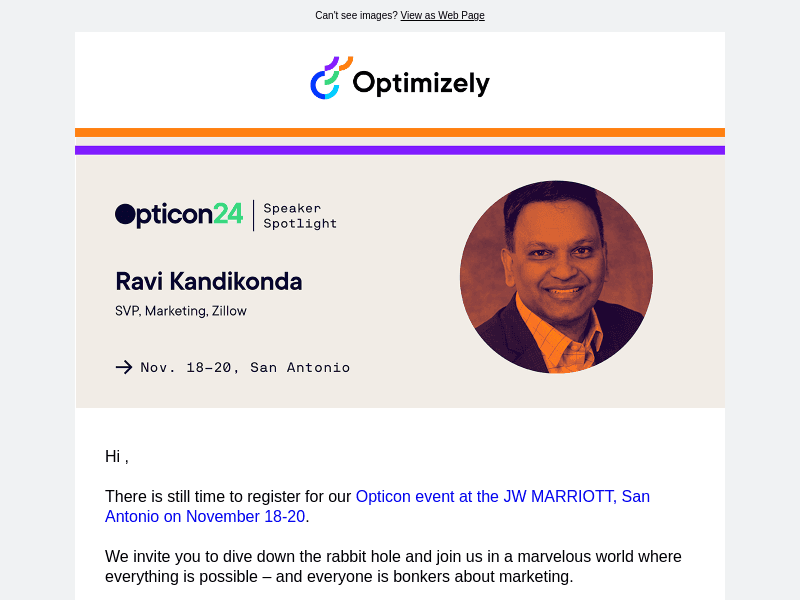 There’s still time to register for Opticon 24