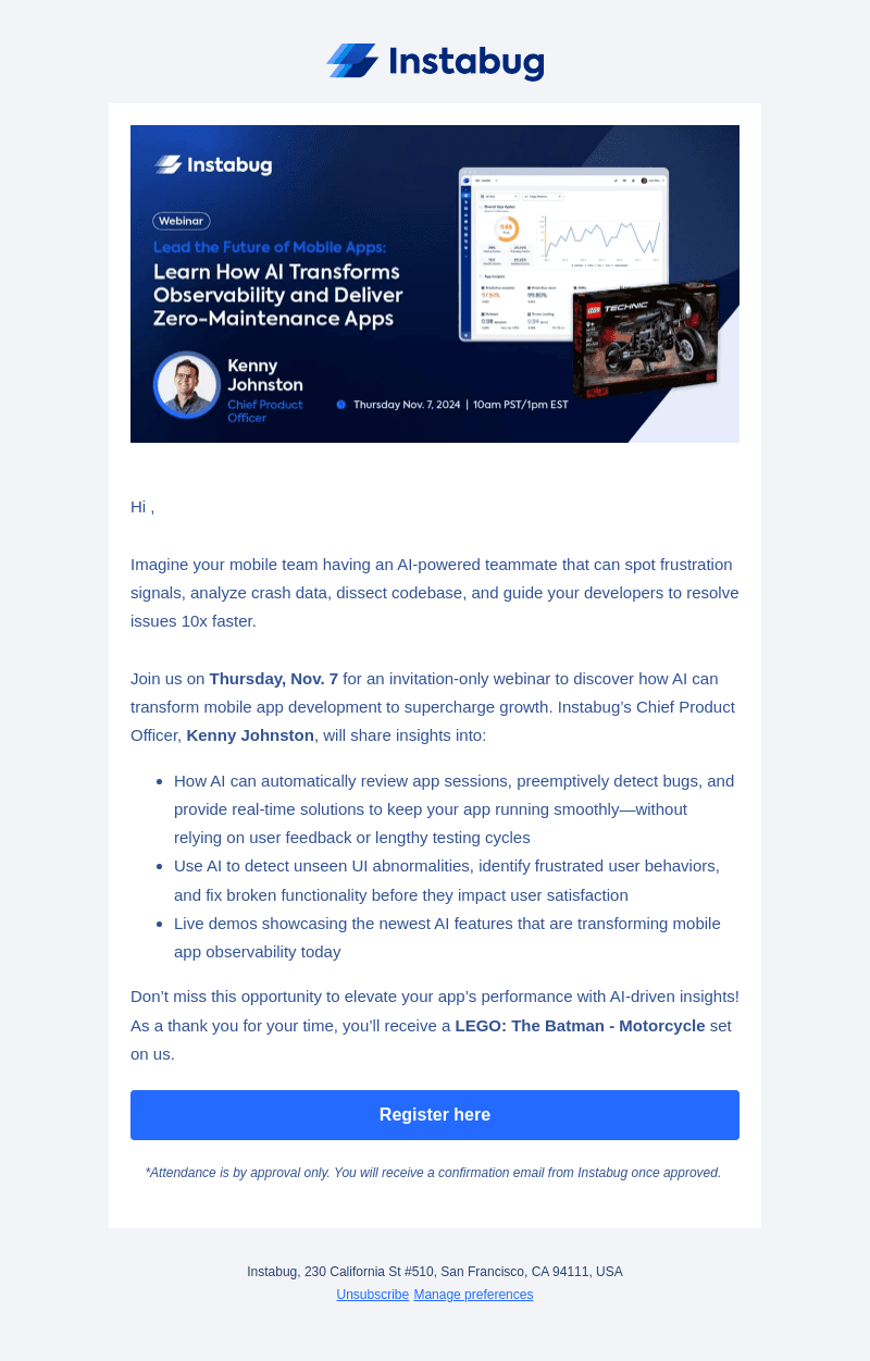 Get a Lego Batman set and learn How AI Empowers Mobile App Development