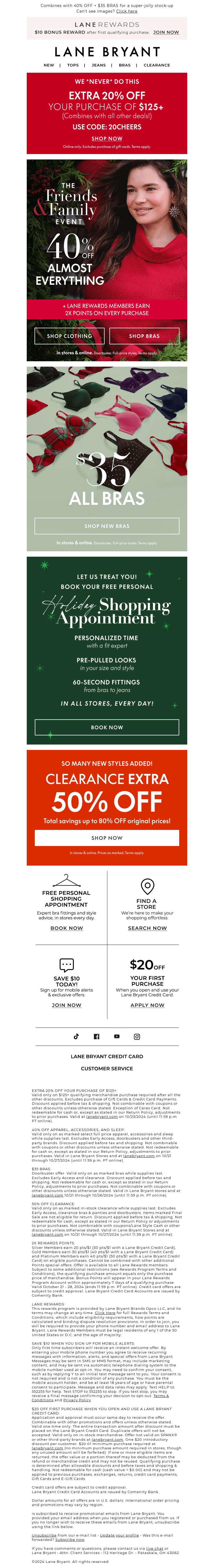 EXTRA 20% OFF TODAY ONLY (we *NEVER* do this) 😱