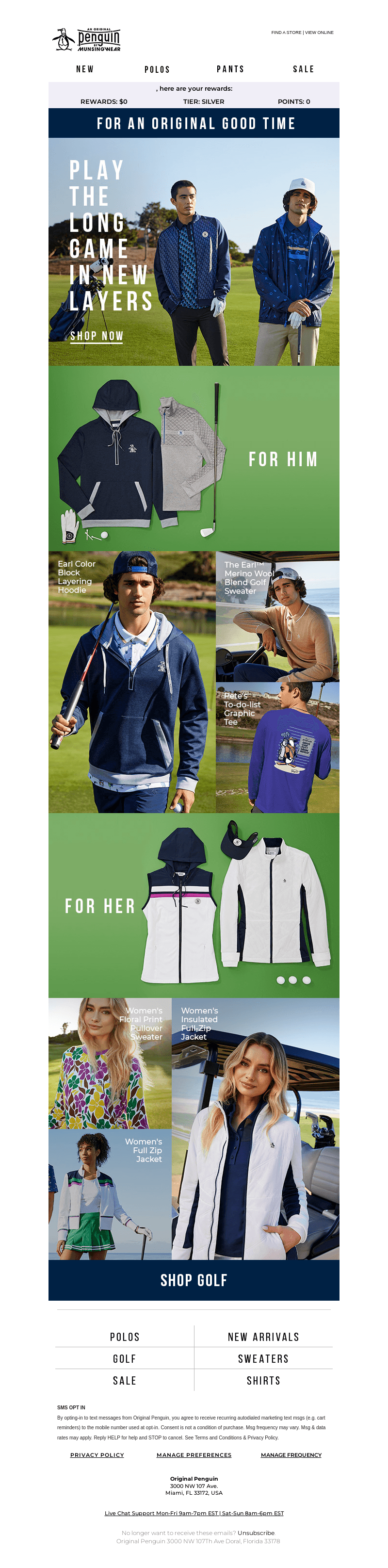 ️⛳️ NEW: Warm Up Your Golf Style