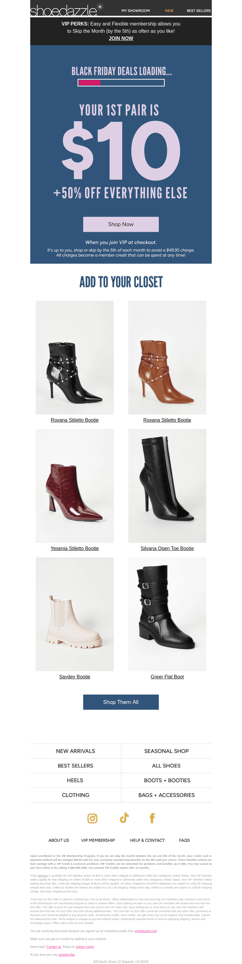 re: Claim Your $10 Booties Now
