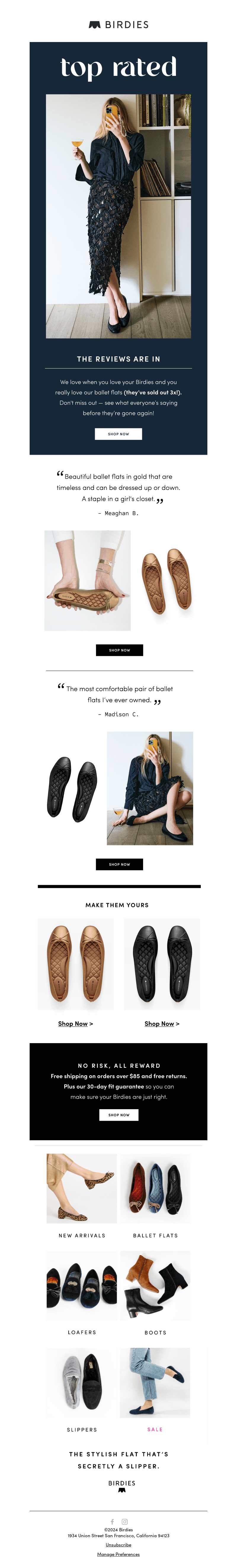 Everyone ❤️'s our ballet flats
