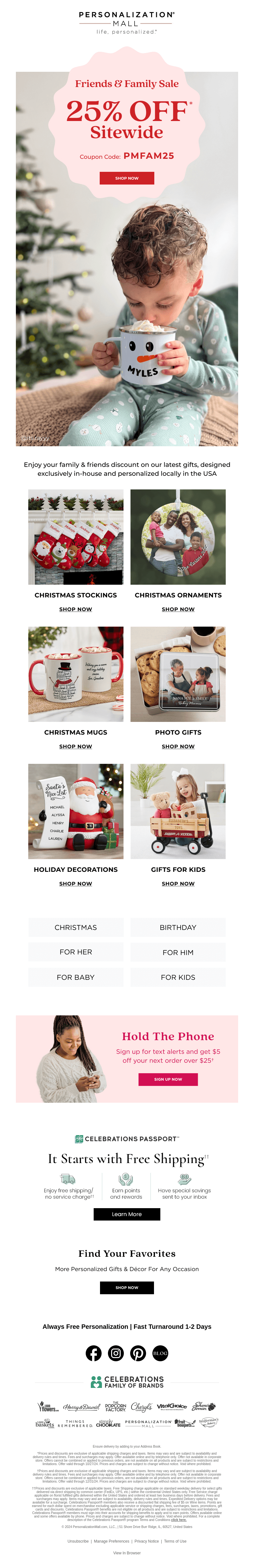 Your Extra 25% Off Sitewide Coupon Starts NOW!