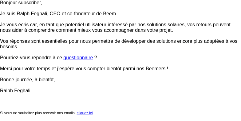 Entre vous et moi