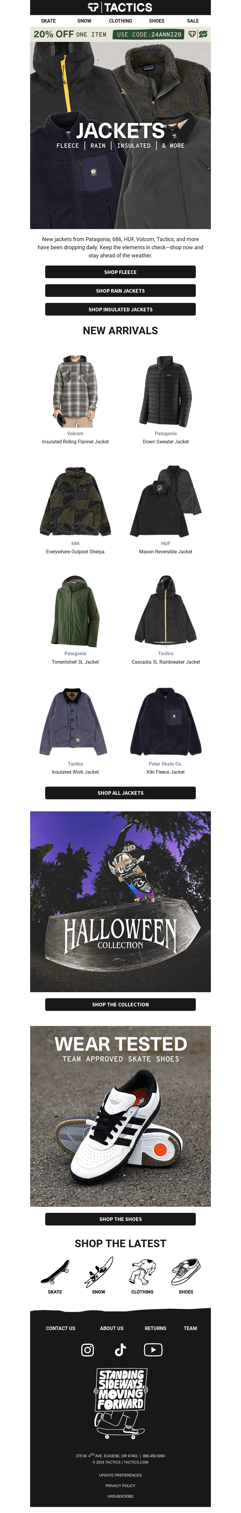 Looking for a new jacket? We got you.