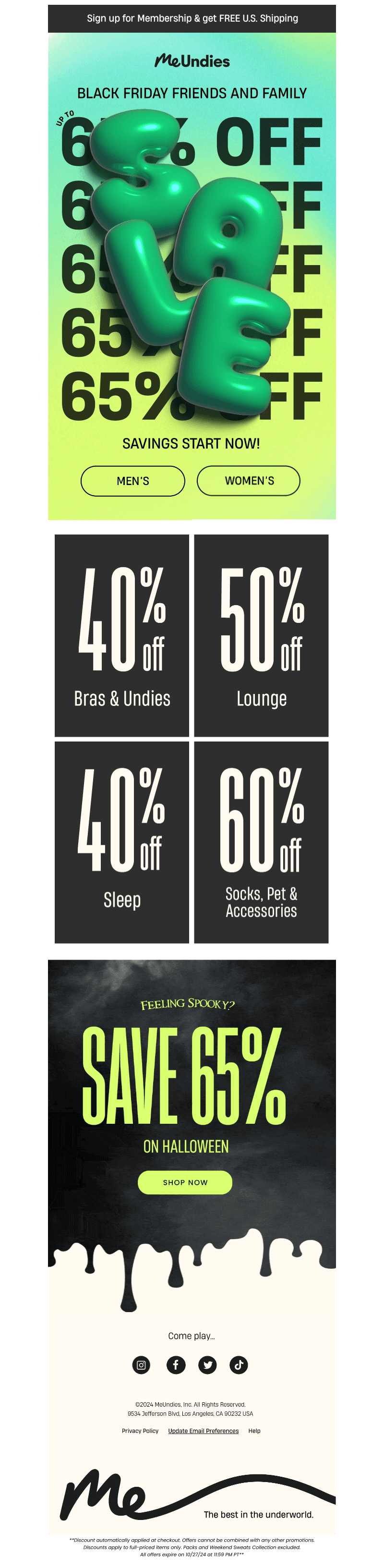 Up to 65% Off EVERYTHING